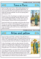 Vorschau - Bildkarten - Vincent van Gogh - Knowledge card index - Famous personalities (English) - Seite 2