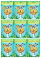 Vorschau - Mal- und Bastelvorlagen - Feriengruß: prickelnde Sommerferien (Brause) - Seite 3