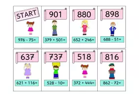 Vorschau - Spiele - Lesespiel Plus und Minus bis 1 000 - Seite 2