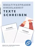 Vorschau - Arbeitsblätter - Kreative Schreibaufgaben für den Deutschunterricht - Deckblatt