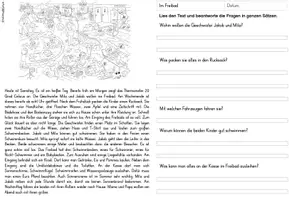 Vorschau - Stationenlernen - Lesen und verstehen | Sommer | Wimmelbild - Seite 3