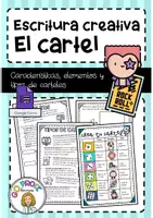 Vista previa - Unidades / Secuencias / Situaciones de Aprendizaje - Escritura creativa: El cartel - Portada