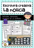 Vista previa - Unidades / Secuencias / Situaciones de Aprendizaje - Escritura creativa: La noticia - Portada