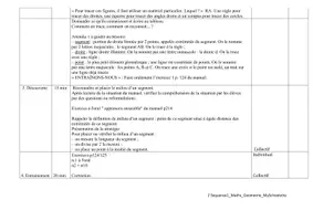 Aperçu - Préparation de séance / Séance complète - Séquence CM1 Vocabulaire en Géométrie - Page 1