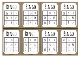Vorschau - Stationenlernen - Das kleine 1x1 - Bingo - Seite 3