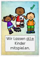 Vorschau - Poster - Regeln für den Fußballplatz - Fußballregeln für den Schulhof - Seite 3