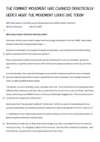 Vorschau - Test - 2 Klausurvorschläge mit EWH, gender issues, women`s rights, feminism, mock exam, Abitur, mündliche Abiturprüfung - Seite 3