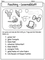 Vorschau - Arbeitsblätter - wachsendes Materialpaket: Lesemalbätter (1.-4. Klasse) - Seite 3