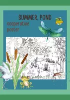 Náhled - Summer, pond - cooperative poster - krycí list
