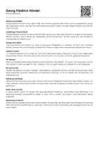 Vorschau - Arbeitsblätter - Georg Friedrich Händel (Infotext und Übungen) - Deckblatt