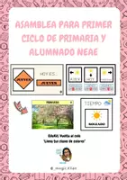 Vista previa - Refuerzo / NEE / Materiales de apoyo - Asamblea para primer ciclo de primaria y alumnado NEAE - Portada