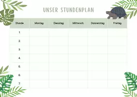 Vorschau - Anderer Materialtyp - Unser Stundenplan - Haustiere 🏡 - Seite 2