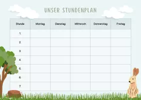 Vorschau - Anderer Materialtyp - Unser Stundenplan - Haustiere 🏡 - Seite 3