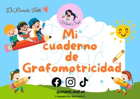 Vista previa - Hojas de trabajo - MI CUADERNO DE GRAFOMOTRICIDAD - Portada