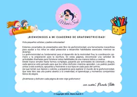 Vista previa - Hojas de trabajo - MI CUADERNO DE GRAFOMOTRICIDAD - página 1