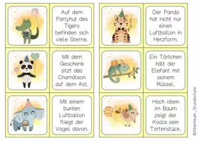 Vorschau - Spiele - Lesedomino / Lesespiel : Geburtstag - Seite 2