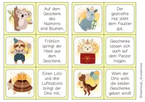 Vorschau - Spiele - Lesedomino / Lesespiel : Geburtstag - Seite 3