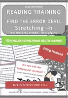 Vorschau - Fördermaterial/Inklusion - DaF / DaZ Englisch: Fehlerteufel Haaland Spezial Lesekarten Dehnungs h - Seite 1