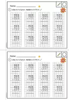 Vorschau - Arbeitsblätter - Schriftliche Addition im Zahlenraum 1000 - Übungsblätter (Klasse 3) - Seite 2