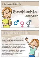Vorschau - Arbeitsblätter - Geschlechtsidentität | Lesekartei und Arbeitsblätter | Intersexualität - Seite 1