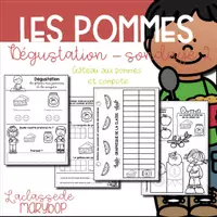 Aperçu - Expériences - Les pommes - Dégustation et sondage 2 - Page de couverture