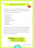 Vista previa - Hojas de trabajo - Cuadernillo de entrenamiento de Funciones Ejecutivas - página 3