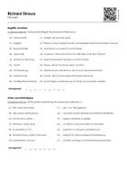 Vorschau - Arbeitsblätter - Richard Strauss (Infotext und Übungen) - Seite 1