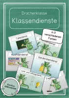 Vorschau - Poster - Drachenklasse - Klassendienste - Deckblatt
