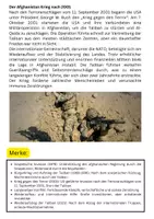 Vorschau - Arbeitsblätter - Afghanistan Krieg: Geschichte, Auswirkungen, Politik - Seite 2