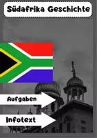 Vorschau - Arbeitsblätter - Südafrika Geschichte: Kolonialzeit, Apartheid, Widerstand - Deckblatt