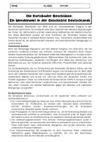 Vorschau - Arbeitsblätter - Karlsbader Beschlüsse 1819: Geschichte, Maßnahmen, Auswirkungen - Seite 1