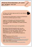 Vorschau - Unterrichtsreihen - Materialpaket Schreibanlass "Im Land der Wolken" (Unterrichtsbesuch sehr gut) - Seite 1