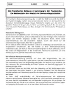 Vorschau - Arbeitsblätter - Nationalversammlung Paulskirche 1848: deutsches Parlament - Seite 1