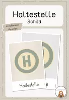 Vorschau - Poster - Haltestelle - Visualisierung - Deckblatt