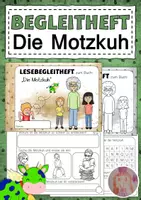 Vorschau - Arbeitsblätter - Begleitheft zum Buch „Die Motzkuh“ - Deckblatt