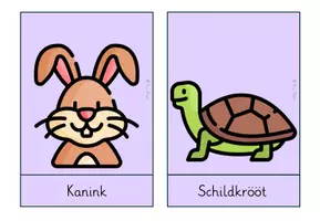 Vorschau - Bildkarten - Bild- und Wortkarten Deerten / Tiere Niederdeutsch - Seite 3