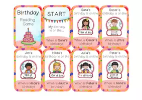 Vorschau - Spiele - Birthday Reading Game, Ich habe wer hat - Seite 3