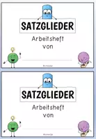 Vorschau - Arbeitsblätter - SATZGLIEDER Arbeitsheft / Deutsch - Seite 1