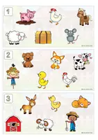 Vorschau - Spiele - Lesen und Merken, Bauernhof, Deutsch/DAZ/Förderunterricht - Seite 2