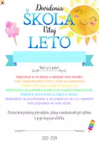 Náhľad - Rozlúčka so školským rokom, koniec školského roka, vysvedčenie, diplom, certifikát, leto, prázdniny - strana 3