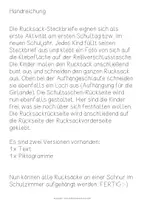 Vorschau - Mal- und Bastelvorlagen - Girlande | Schultaschen-Steckbrief | Klassenzimmer-Deko - Seite 1