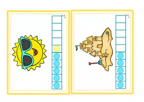 Vorschau - Spiele - 1. Klasse Mathe Zahlenspaziergang, Rechenspaziergang Zehnerfeld, ZR 10 - Seite 3