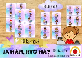 Náhľad - Ja mám, kto má? – Hra na tému povolania, povolania, profesie, Aktivity - obálka