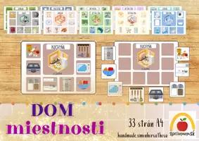 Náhľad - Dom, Miestnosti v dome, Plagáty, triedenie obrázkov, Aktivity - obálka