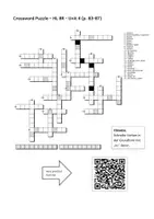 Vorschau - Arbeitsblätter - Vokabeln üben mit XWord Faltblatt u interaktiv HL 8R U4 83-87 - Deckblatt