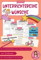 Vorschau - Unterrichtsreihen - Wünsche (Ethik/Philisophie) - Unterrichtsreihe - Deckblatt