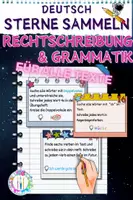 Vorschau - Arbeitsblätter - Auftragskarten für alle Texte Rechtschreibung und Grammatik - Deckblatt