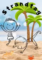 Vorschau - Stundenentwürfe - Kinderyogastunde Strandtag/ Sommer - Deckblatt