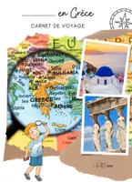Aperçu - Apprentissages en autonomie - Carnet de voyage à remplir - Grèce - 6-10 ans - Page de couverture