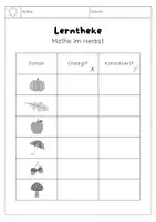 Vorschau - Stationenlernen - Mathe im Herbst: Lerntheke 1. Klasse - Seite 2